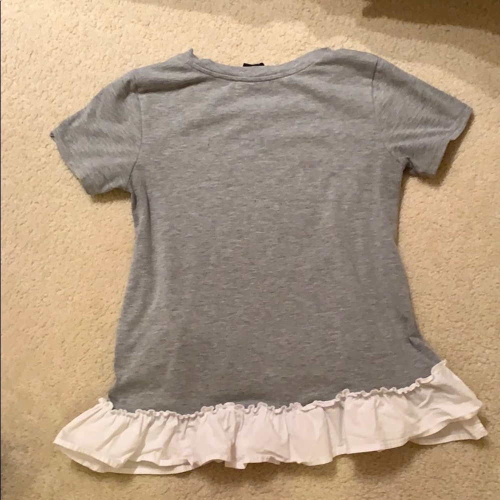 Bobeau Ruffle Top - Picture 6 of 6